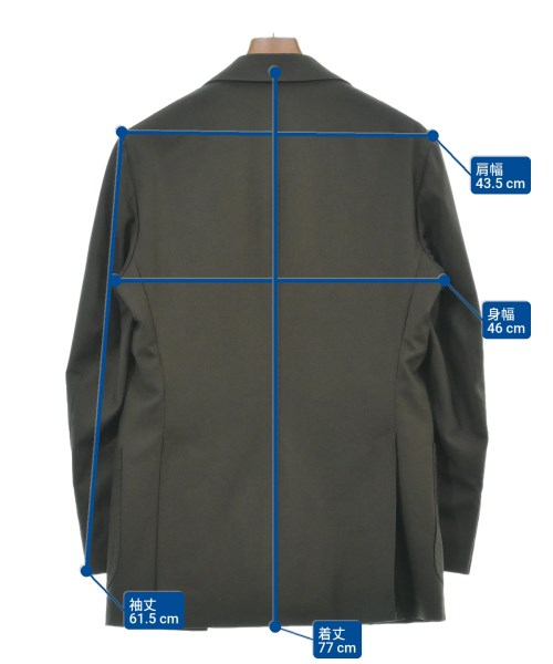 Luca Grassia（ルカグラシア）ビジネス 茶 サイズ:-(S位)/-(M位) メンズ/2200613947091