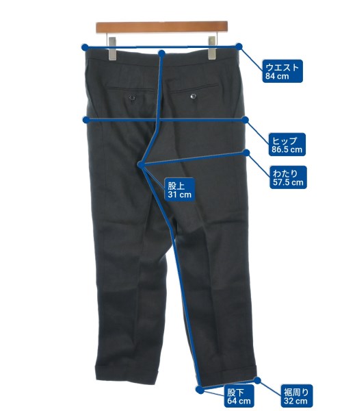 Luca Grassia（ルカグラシア）スラックス 黒 サイズ:-(L位) メンズ/2200613947275