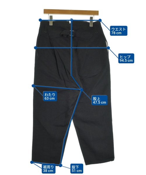 KIJI（キジ）デニムパンツ 黒 サイズ:4(XL位) メンズ/2200656841035