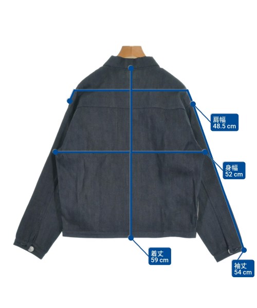 KIJI（キジ）デニムジャケット 紺 サイズ:2(M位) レディース/2200651085083