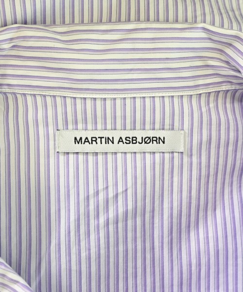 MARTIN ASBJORN（マーティンアスビヨルン）カジュアルシャツ 紫 サイズ:50(L位) メンズ/2200714637204