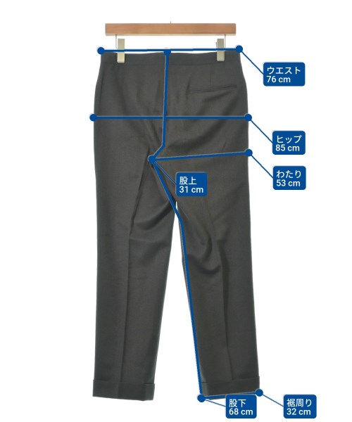 IGARASHI TROUSERS（イガラシトラウザーズ）スラックス 茶 サイズ:-(S位) メンズ/2200604920102