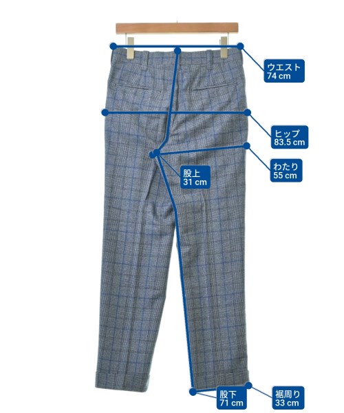 IGARASHI TROUSERS（イガラシトラウザーズ）ビジネス 青 サイズ:-(XS位)/-(S位) メンズ/2200604920171