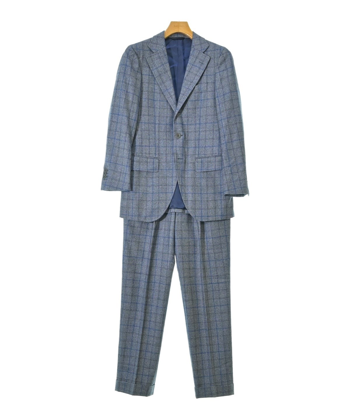 IGARASHI TROUSERS イガラシトラウザーズ ビジネス XS 青 【古着】【中古】【送料無料】 IGARASHI TROUSERS（イガラシトラウザーズ）ビジネス 青 サイズ:-(XS位