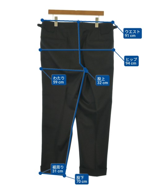 IGARASHI TROUSERS（イガラシトラウザーズ）その他 黒 サイズ:-(XL位) メンズ/2200618548132