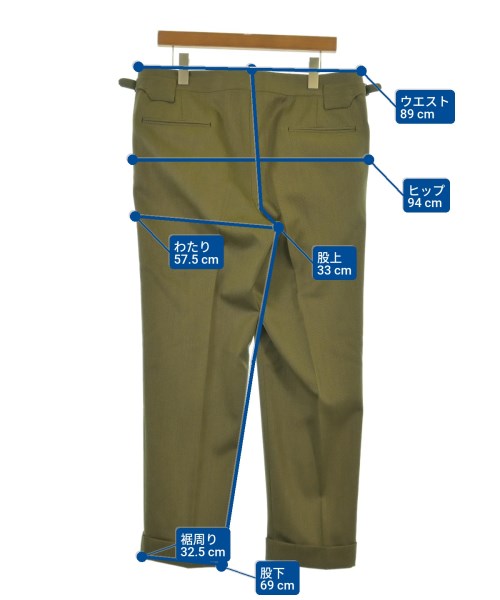 IGARASHI TROUSERS（イガラシトラウザーズ）その他 カーキ サイズ:-(XL位) メンズ/2200618548149