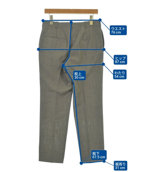 IGARASHI TROUSERS（イガラシトラウザーズ）スラックス グレー サイズ:-(S位) メンズ/2200571168071