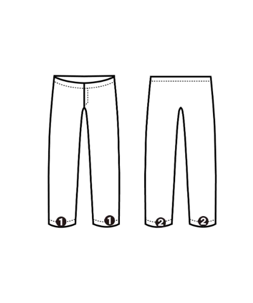IGARASHI TROUSERS（イガラシトラウザーズ）デニムパンツ 青 サイズ:-(M位) メンズ/2200672699016