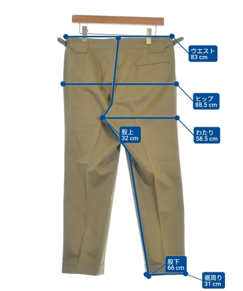 IGARASHI TROUSERS（イガラシトラウザーズ）スラックス カーキ サイズ:48(L位) メンズ/2200689904103