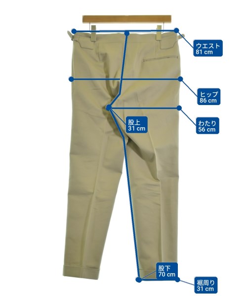 IGARASHI TROUSERS（イガラシトラウザーズ）スラックス ベージュ