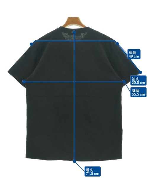 South for F 17-6（サウスフォーエフセブンティーシックス）Tシャツ・カットソー 黒 サイズ:L メンズ/2200613160247