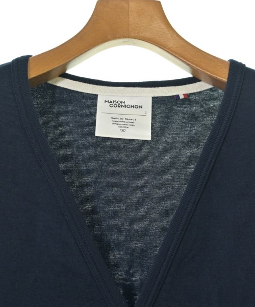 MAISON CORNICHON（メゾンコルニション）Tシャツ・カットソー 紺 サイズ:2(M位) メンズ/2200671865191
