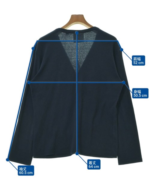 MAISON CORNICHON（メゾンコルニション）Tシャツ・カットソー 紺 サイズ:2(M位) メンズ/2200671865191