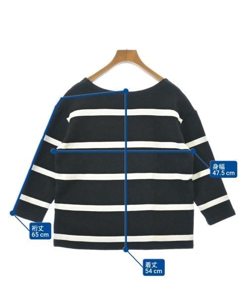 MAISON CORNICHON（メゾンコルニション）Tシャツ・カットソー 黒 サイズ:F レディース/2200691293028
