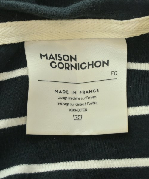 MAISON CORNICHON（メゾンコルニション）Tシャツ・カットソー 黒 サイズ:0(XS位) レディース/2200701623081