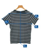 MAISON CORNICHON（メゾンコルニション）Tシャツ・カットソー 黒 サイズ:0(XS位) レディース/2200701623081