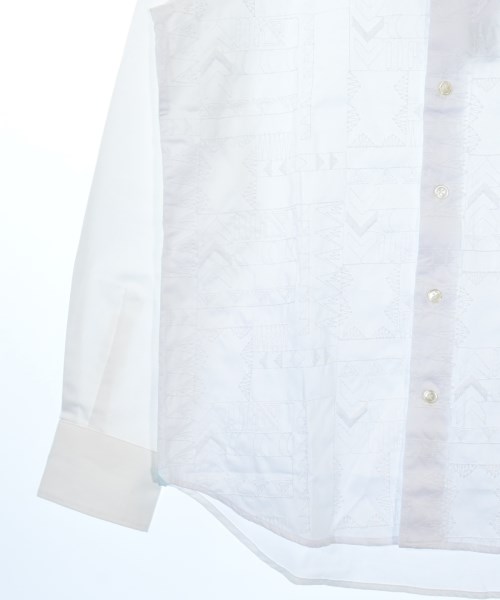 GALLIPOLI camiceria（ガリポリカミチェリア）カジュアルシャツ 白 サイズ:46(M位) メンズ/2200607203042