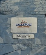 GALLIPOLI camiceria（ガリポリカミチェリア）カジュアルシャツ 青 サイズ:46(M位) メンズ/2200617868040