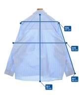 CAMIEL FORTGENS（カミエルフォートヘンス）カジュアルシャツ 青 サイズ:S メンズ/2200615995014