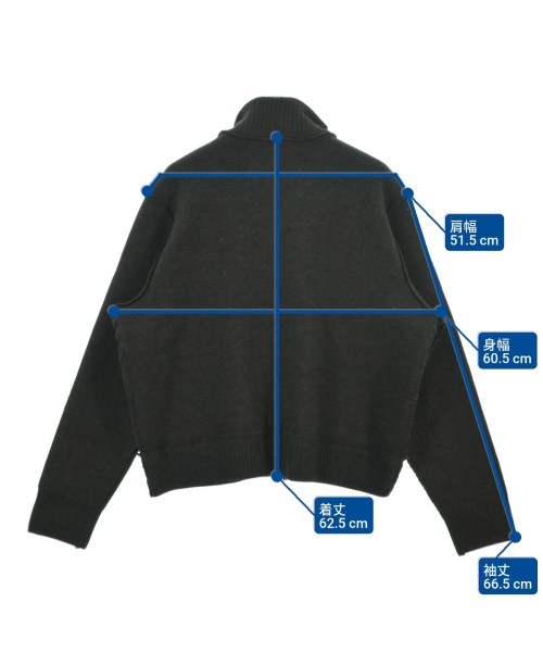 CAMIEL FORTGENS（カミエルフォートヘンス）カーディガン グレー サイズ:L メンズ/2200619614010