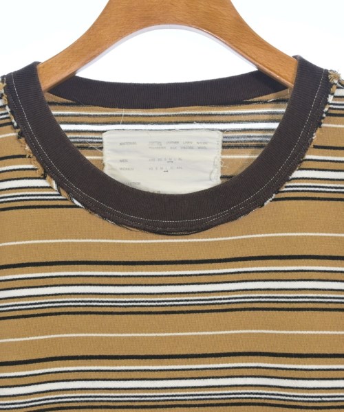 CAMIEL FORTGENS（カミエルフォートヘンス）Tシャツ・カットソー ベージュ サイズ:L メンズ/2200708051085