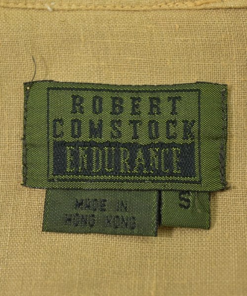 ROBERT COMSTOCK（ロバートコムストック）カジュアルシャツ ベージュ サイズ:S メンズ/2200681482043