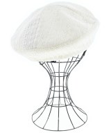 Chapeau d' O（シャポードオー）ハンチング・ベレー帽 白 サイズ:57.5 レディース/2200607907230