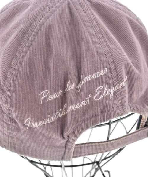 Chapeau d' O（シャポードオー）キャップ 紫 サイズ:- レディース/2200615275079