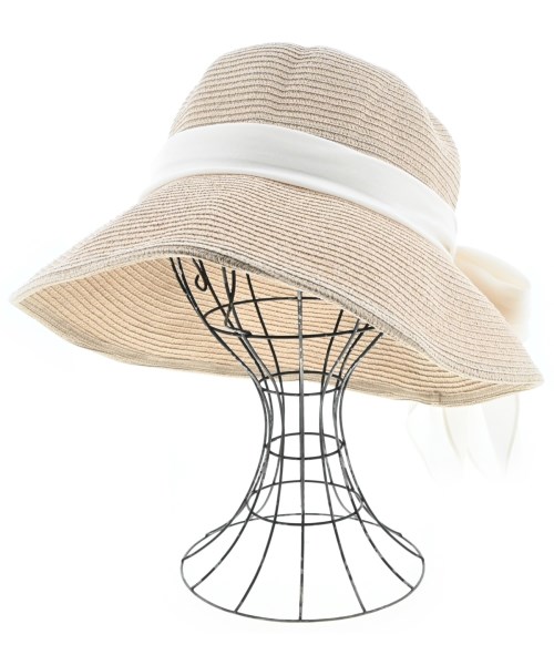 Chapeau d' O(シャポードオー)ストローハット ベージュ サイズ:57.5cm/2200696106200