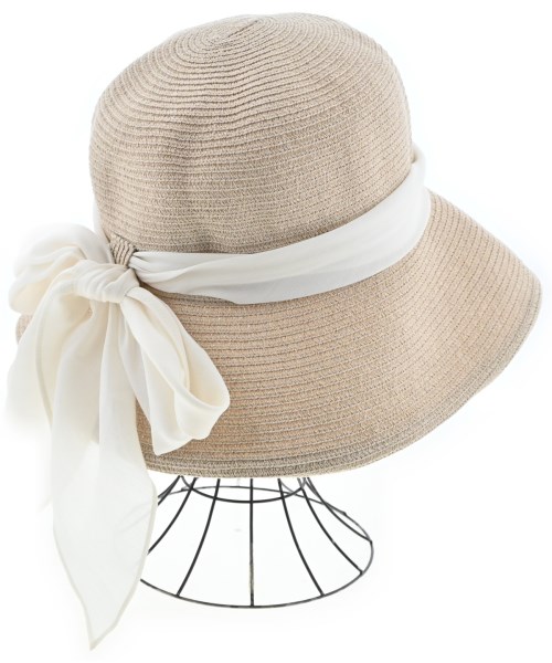 Chapeau d' O（シャポードオー）ストローハット ベージュ サイズ:57.5cm レディース/2200696106200