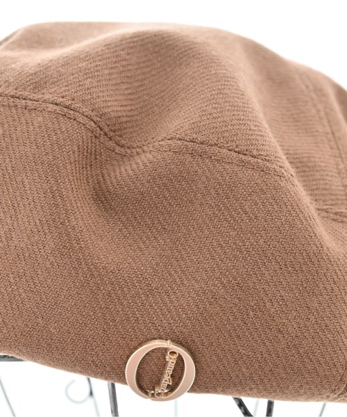 Chapeau d' O（シャポードオー）ハンチング・ベレー帽 茶 サイズ:57.5cm レディース/2200715778098