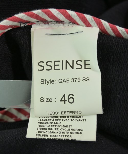 sseinse（センス）カジュアルジャケット 紺 サイズ:46(M位) メンズ/2200646305073