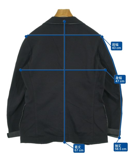 sseinse（センス）カジュアルジャケット 紺 サイズ:46(M位) メンズ/2200646305073