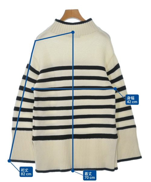 SEASON STYLE LAB（シーズンスタイルラボ）ニット・セーター 白 サイズ:38(M位) レディース/2200634894015