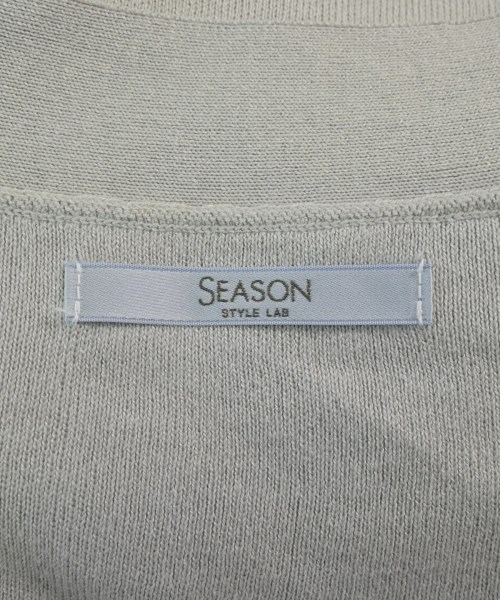 SEASON STYLE LAB（シーズンスタイルラボ）カーディガン グレー サイズ:38(M位) レディース/2200644388023