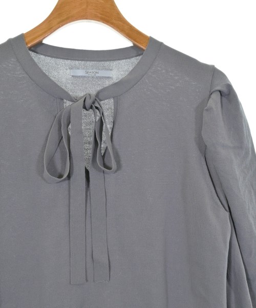 SEASON STYLE LAB（シーズンスタイルラボ）ニット・セーター グレー サイズ:L レディース/2200608607092