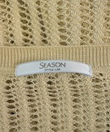 SEASON STYLE LAB（シーズンスタイルラボ）カーディガン ベージュ サイズ:38(M位) レディース/2200604538093
