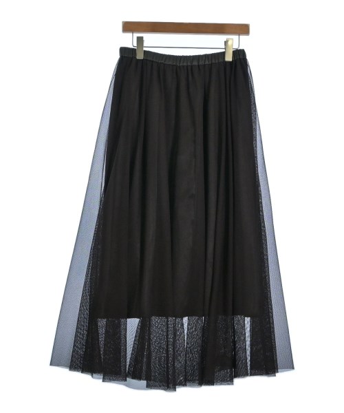 SEASON STYLE LAB（シーズンスタイルラボ）ロング・マキシ丈スカート 茶 サイズ:40(M位) レディース/2200700661053
