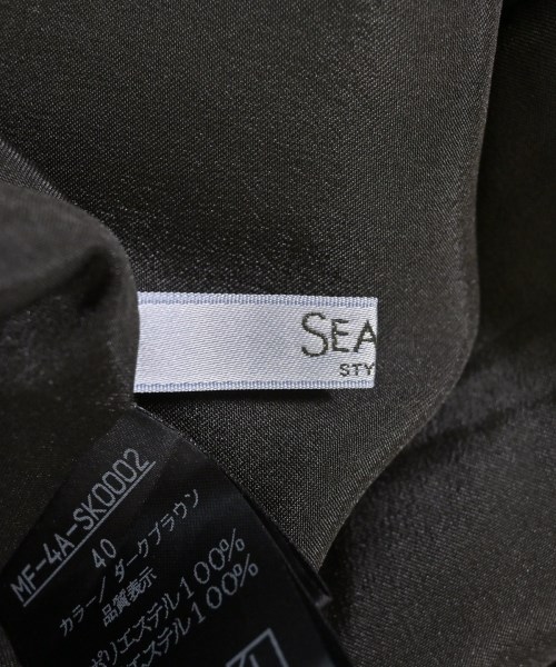 SEASON STYLE LAB（シーズンスタイルラボ）ロング・マキシ丈スカート 茶 サイズ:40(M位) レディース/2200700661053