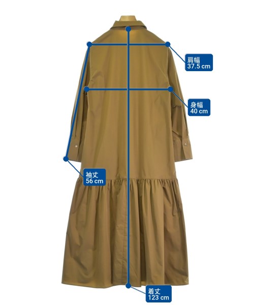 SEASON STYLE LAB（シーズンスタイルラボ）シャツワンピース ベージュ サイズ:38(M位) レディース/2200722002193