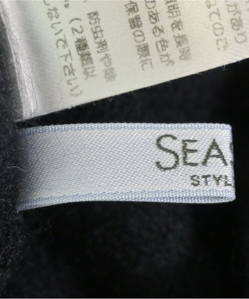 SEASON STYLE LAB（シーズンスタイルラボ）ニット・セーター 黒 サイズ:38(M位) レディース/2200722002278