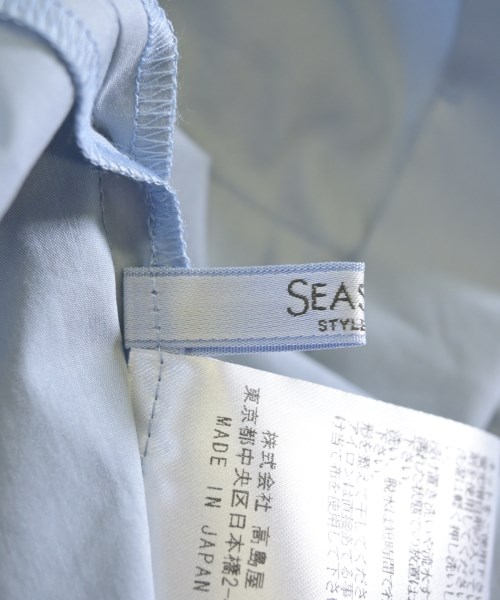 SEASON STYLE LAB（シーズンスタイルラボ）ブラウス 青 サイズ:F レディース/2200718424107