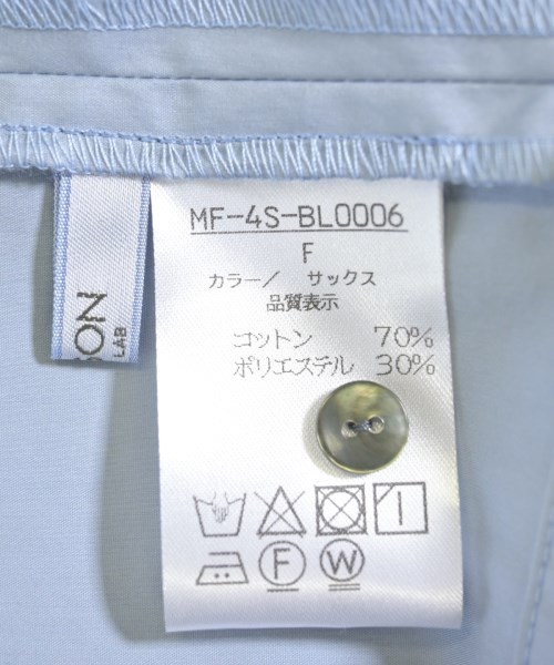 SEASON STYLE LAB（シーズンスタイルラボ）ブラウス 青 サイズ:F レディース/2200718424107