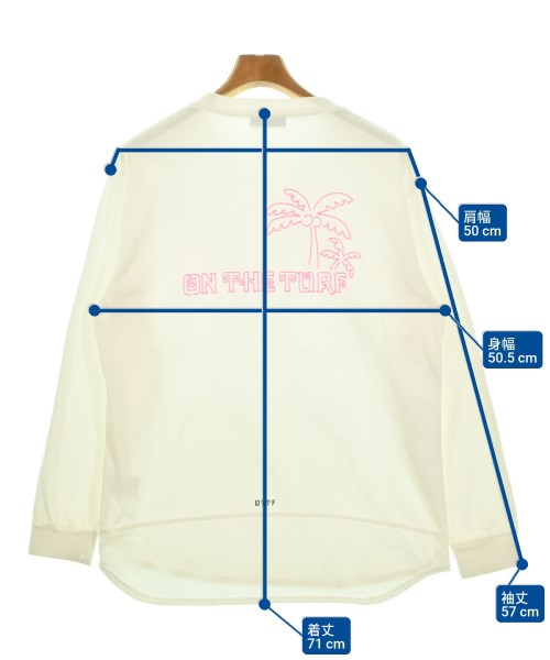 ON THE TURF（オンザターフ）Tシャツ・カットソー 白 サイズ:S メンズ/2200680099198