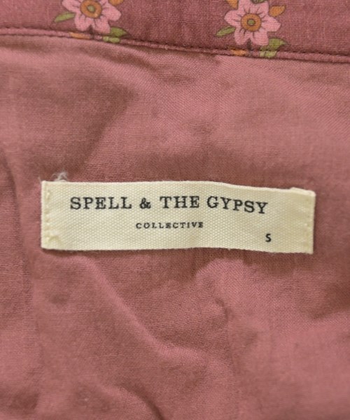 Spell & the gypsy collective（スペルアンドジプシーコレクティブ）シャツワンピース ピンク サイズ:S レディース/2200698544253