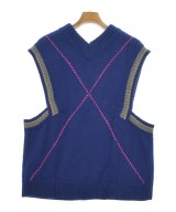 kudos（クードス）ベスト 青 サイズ:F メンズ/2200611130037