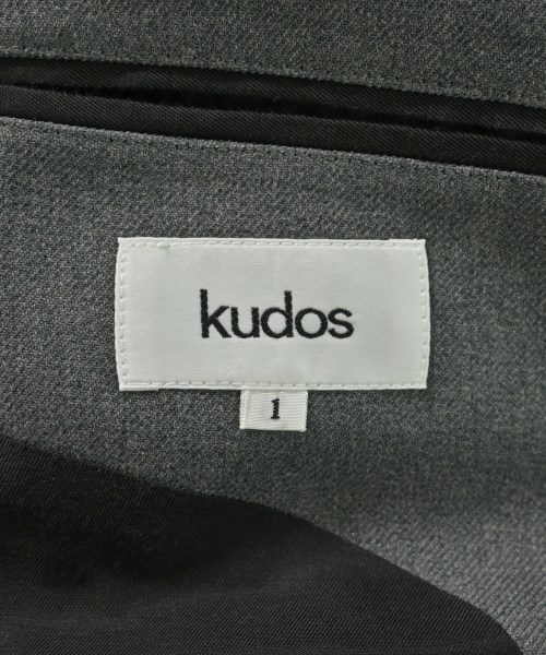 kudos（クードス）カジュアルジャケット グレー サイズ:1(S位) メンズ/2200694620074