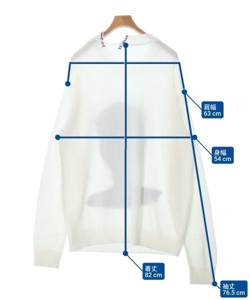 kudos（クードス）ニット・セーター 白 サイズ:F メンズ/2200664222260