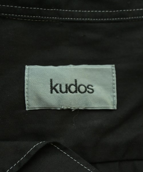 kudos（クードス）カジュアルシャツ 黒 サイズ:2(M位) メンズ/2200722779019