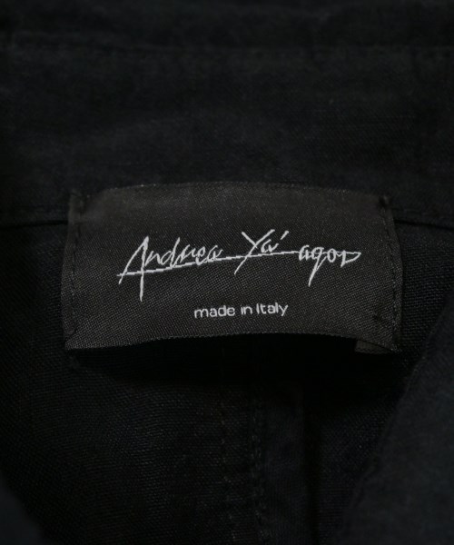 ANDREA YA'AQOV（アンドレアヤコブ）カバーオール 黒 サイズ:XS メンズ/2200632652136
